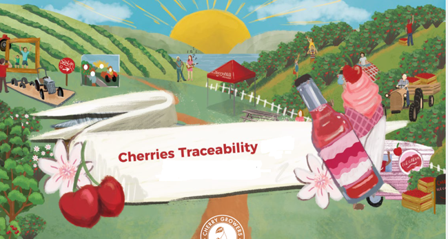Producten met een QR Code powered by GS1 - Traceerbaarheid Cherries (1)