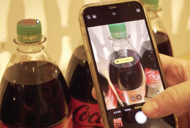 Producten met een QR Code powered by GS1 - Coca Cola