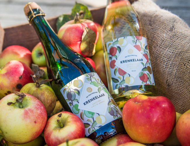 Producten met een QR Code powered by GS1 - De Fruitmotor creëert transparantie voor consumenten met GS1 e-Label