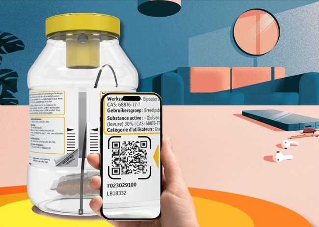 Producten met een QR Code powered by GS1 - Pokon Evergreen